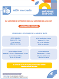 ALSH  mercredis 2026-2027